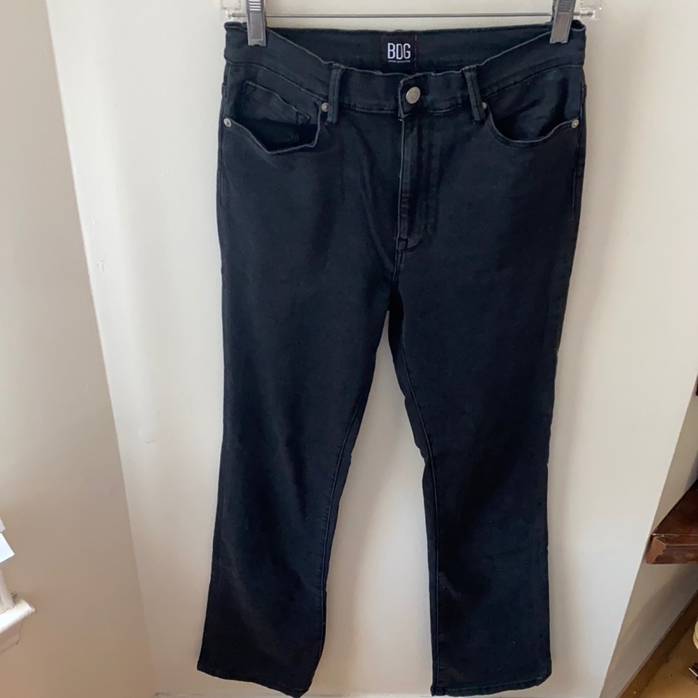 BDG Black bootcut jeans